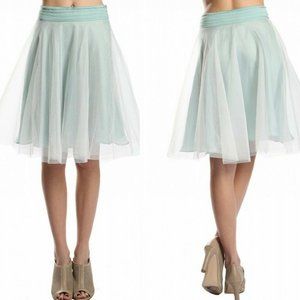 NWT Anthropologie RYU Tulle Satin Ballerina Skirt